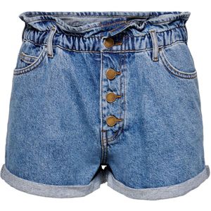 Only Cuba life paperbag denim shorts