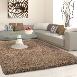 Muratap Basic shaggy vloerkleed hoogpolig- 60x110 cm