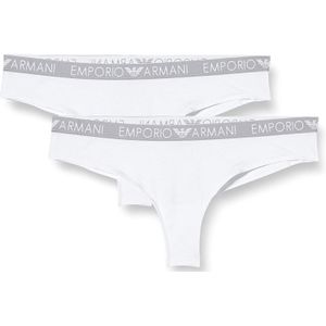 GIRGIO ARMANI - String - Zwart - Katoen - Set van 2