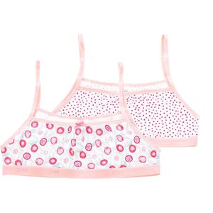 Pack-2 Comfort Top Beha zonder beugels D0BV7 meisje