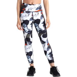 Dare2b - Leggings - Abstract - Zwart - 85% Polyester, 15% Elastaan