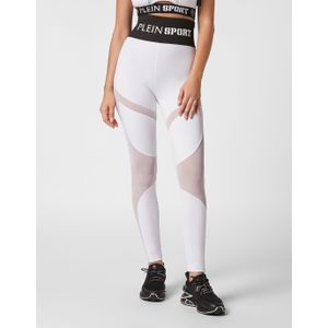Plein Sport - Multicut Leggings - Wit - Dames - Polyester