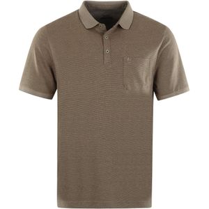 Shirt - Mélange - Katoen - Kwartmouw - Normale Pasvorm