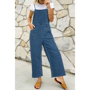 Denim Jumpsuit Romper