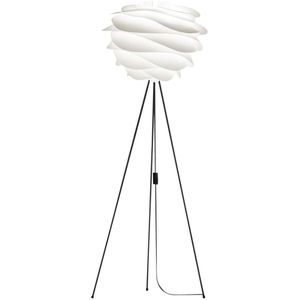 Umage Carmina medium vloerlamp white met vloer tripod zwart Ø 48 cm