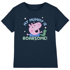 Peppa Pig Kinderen/kinderen my mama is roarsome george pig t-shirt