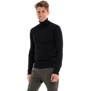 Gabba - Turtleneck Sweatshirt - Coltrui - Zwart - Katoen