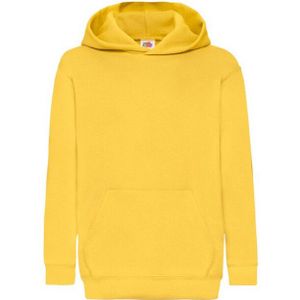 Fruit of the Loom - Kinder Hoodie - Eenvoudig - 280gsm - Dubbellaags