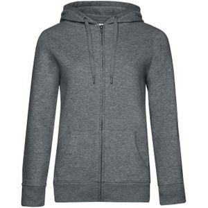 B and C Dames queen hoodie met rits