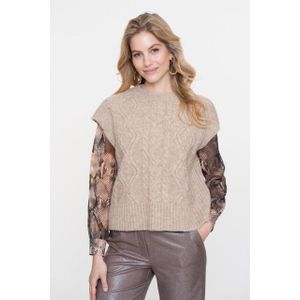 Geisha - 54587-70 720 - Spencer - Sand - Cable Argyle