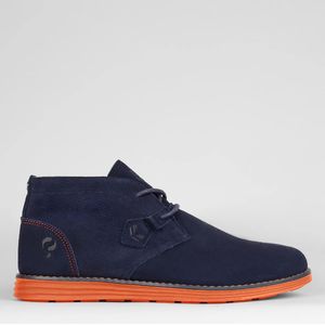 Q1905 Schoen montfoort donkerblauw/oranje