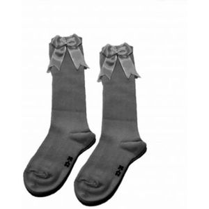 In Control 876-2 knee socks grey melange