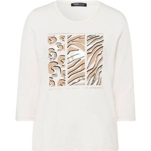 Frank Walder - W53110450 - Top - Zand - Lange Mouw