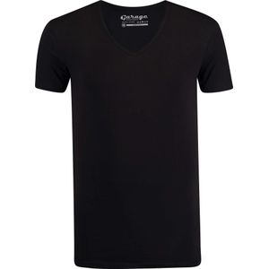 Garage Basis t-shirt diepe v-hals bodyfit