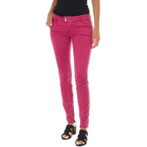 MET - Slim Fit Denim Jeans - Paars - Dames