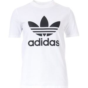 adidas - Originals Trefoil T-Shirt - Wit - Dames