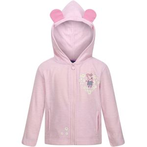 Regatta Childrens/kids peppa pig floral fleece full zip hoodie
