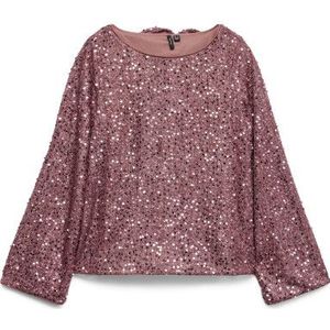 Vero Moda vmnaja ls short bow top jrs ga 10335670 nostalgia