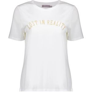 Geisha 42370-41 010 t-shirt 'reality' off-white/sand