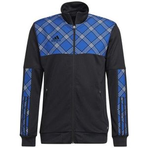 Adidas - Tiro - Trainingsjack - Geruit - Met Logo