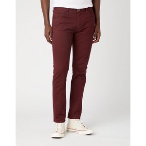 Wrangler Larston heren slim-fit broek dahlia