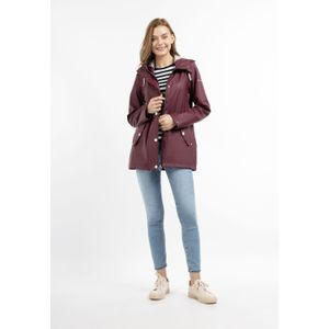 Dreimaster - Regenjas - Wijnrood - Dames