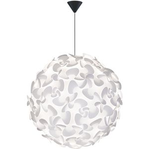 Umage Lora x-large hanglamp white met koordset zwart Ø 75 cm