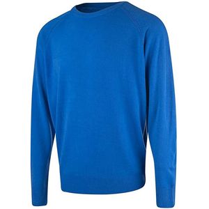 Island Green - IGKNT2126 - Golf Trui - Blauw - Heren - Supersoft Fine Knit
