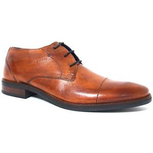 Bugatti - 311-58401 Veterschoenen - Cognac - Leer