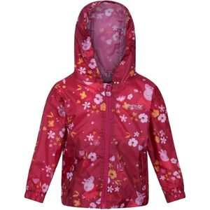 Peppa Pig Regatta childrens/kids floral packaway waterproof jacket