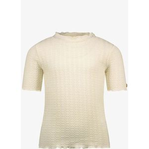 Le Chic - Nelife - T-shirt - Creme - Korte Mouwen