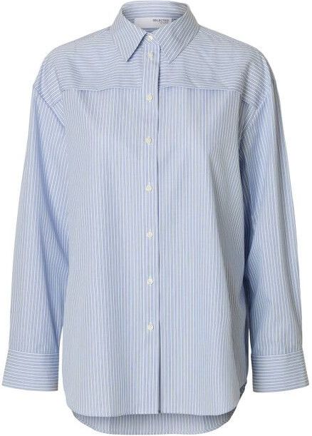 Selected Femme - Blouse Allison - Hemelsblauw - Dames