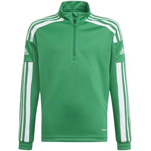 Adidas - Squadra 21 - Trainingssweatshirt - Primegroen - Kwart Rits