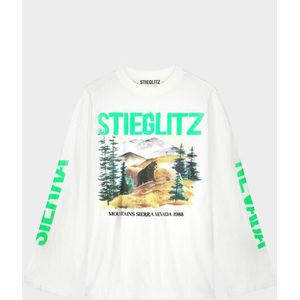 Stieglitz - Pico Wide - Longsleeve - Wit - Oversized Fit