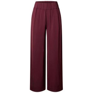Viscose - Wide-leg Broek - Regular Fit
