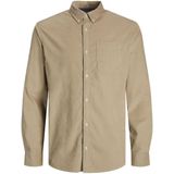 Jack & Jones Jjeclassic cord shirt ls sn zand