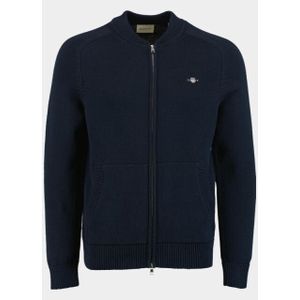 Gant Vest casual cotton zip bomber card 8030270/433