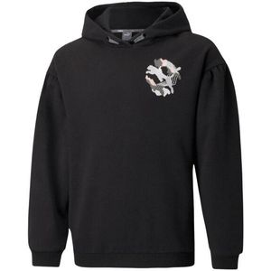 Puma - Alpha Hoodie - Kinder - Zwart