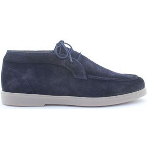 Giorgio 63750 donderk suede instapper met bruine zool