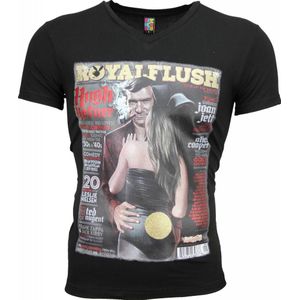 Local Fanatic T-shirt royal flush glossy print