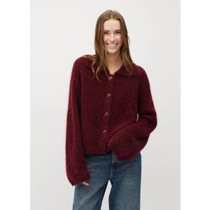 MbyM - Larya-M - Gebreid Vest - Bordeaux