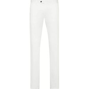 Philipp Plein - Lange Chino Broek - Wit - Katoen