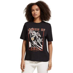Scotch & Soda 177328 relaxed fit print front t-shirt