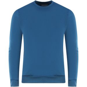 Lyle & Scott - Golf Tech - Blauwe Trui - Ronde Hals