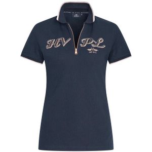 HV Polo - Polo Shirt - Blauw - Piquéstof van Katoen en Elastaan