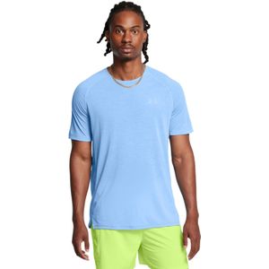 Under Armour UA Launch Trail - T-shirt - Blauw