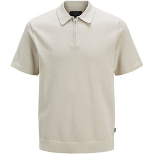 Jack & Jones jprblamilano spring knit polo ss sn 12271401 silver lining