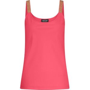 Lady Day - Tuesday - Top - Aangesloten - Ronde Hals - Glitter Bandjes