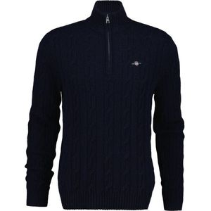 Gant - Pullover - Donker Blauw - 8050260 CABLE HZI