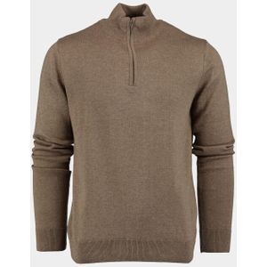 Innocente Pullover half zip art-302/8017-coffee